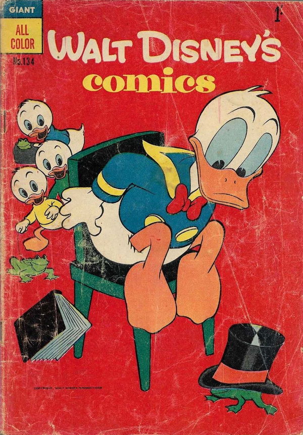 Walt Disney's Comics (WG Publications, 1946 series) #134 (1957)