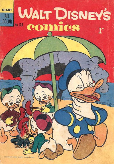 Walt Disney's Comics (WG Publications, 1946 series) #135 1957