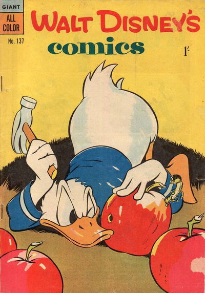 Walt Disney's Comics (WG Publications, 1946 series) #137 1958