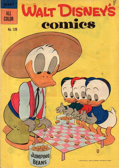 Walt Disney's Comics (WG Publications, 1946 series) #139 1958