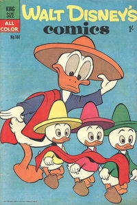 Walt Disney's Comics (WG Publications, 1946 series) #144 1958