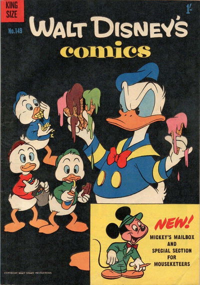 Walt Disney's Comics (WG Publications, 1946 series) v13#5 (149) 1959