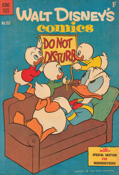 Walt Disney's Comics (WG Publications, 1946 series) #152 1959