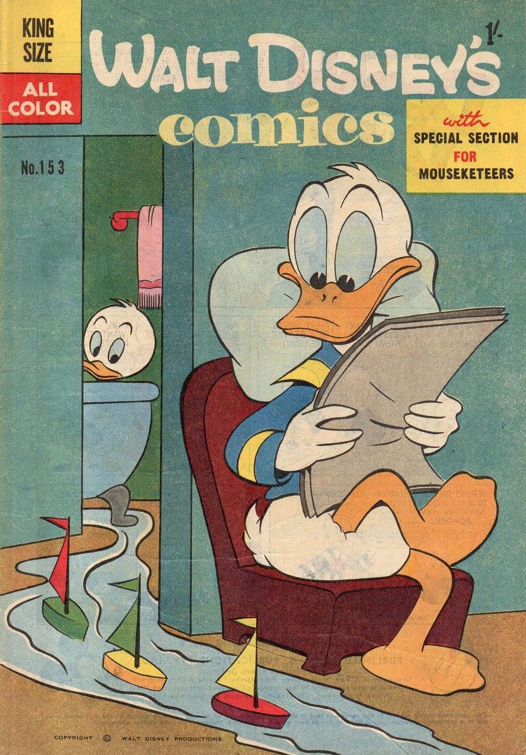 Walt Disney's Comics (WG Publications, 1946 series) #153 (1959)
