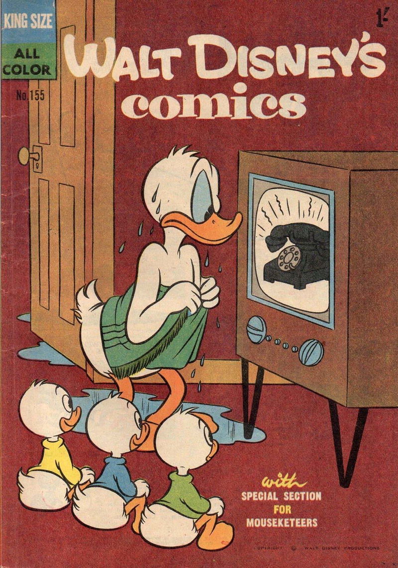 Walt Disney's Comics (WG Publications, 1946 series) #155 (1959)