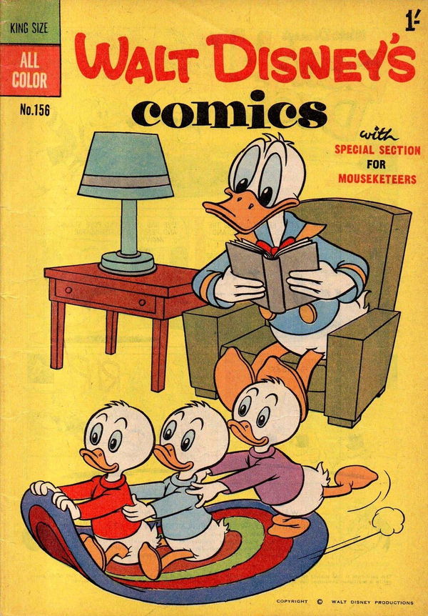 Walt Disney's Comics (WG Publications, 1946 series) #156 (1959)