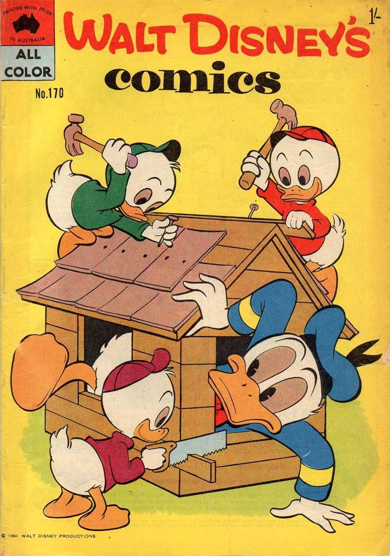 Walt Disney's Comics (WG Publications, 1946 series) v15#2 (170) (1960)