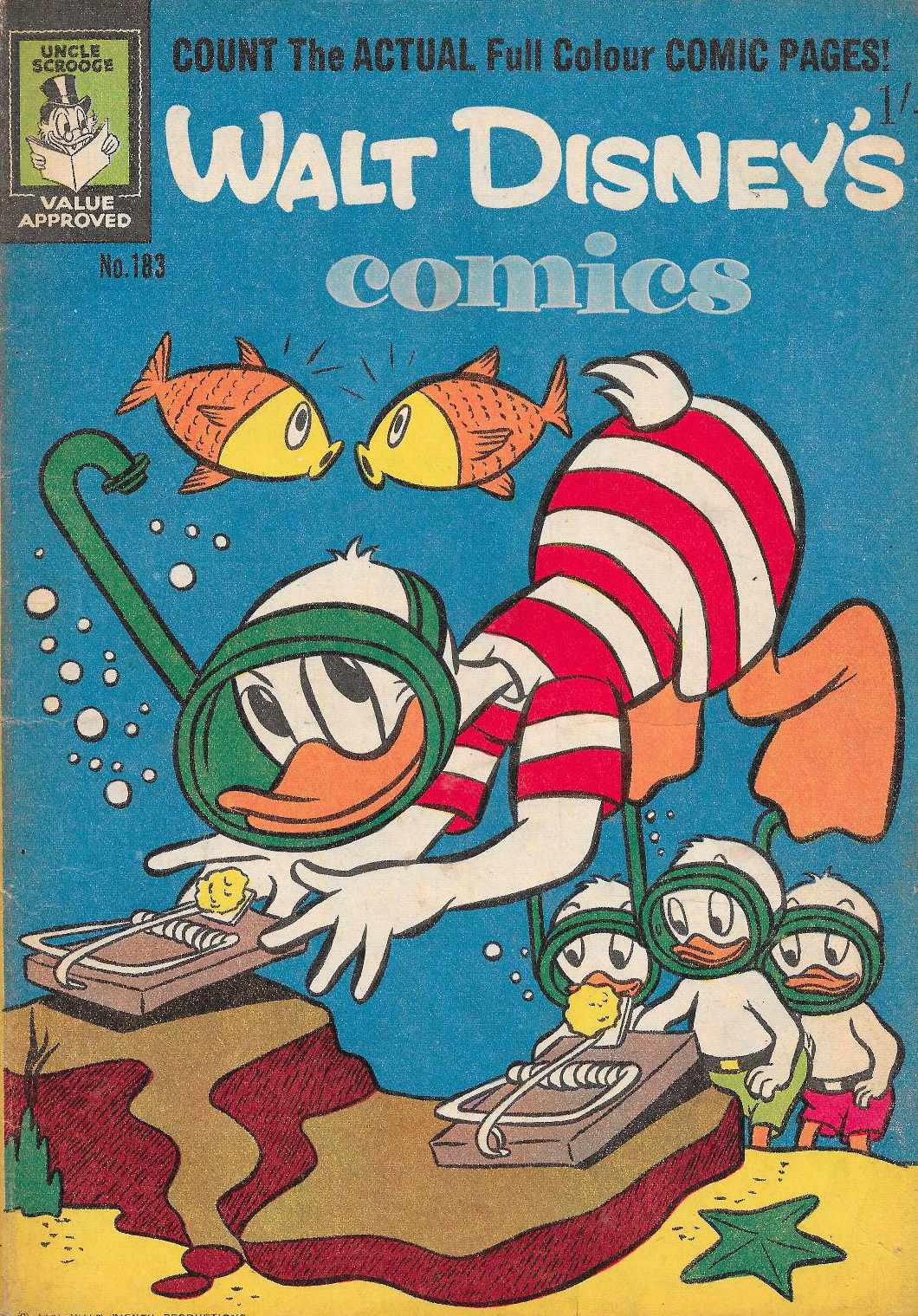 Walt Disney's Comics (WG Publications, 1946 series) v16#3 (183) (November 1961)