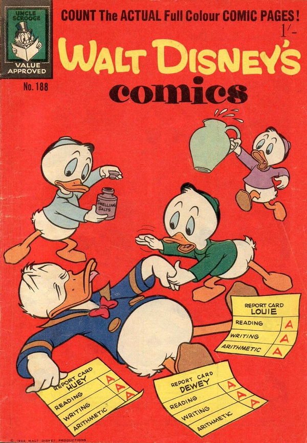 Walt Disney's Comics (WG Publications, 1946 series) v16#8 (188) (April 1962)