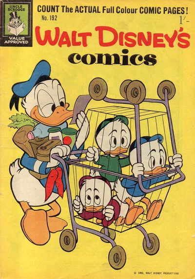 Walt Disney's Comics (WG Publications, 1946 series) v16#12 (192) September 1962