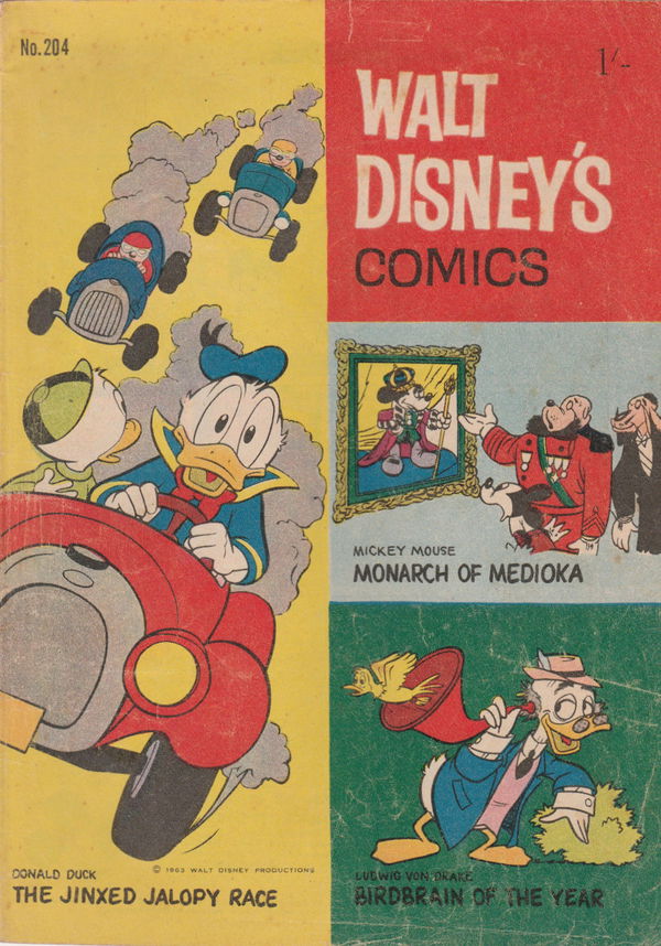 Walt Disney's Comics (WG Publications, 1946 series) #204 (September 1963)