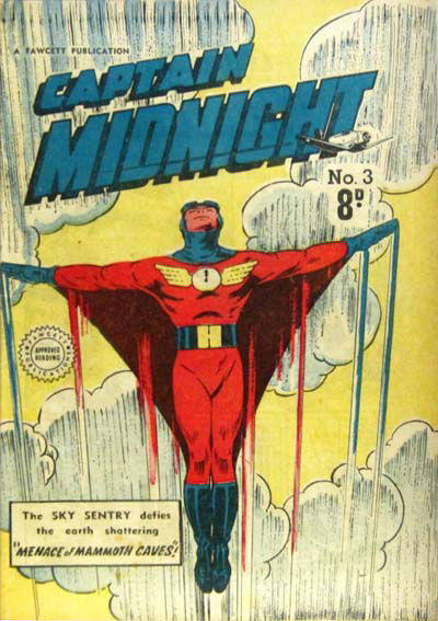 Captain Midnight (Cleland, 1952 series) #3 [September 1952?]