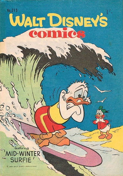 Walt Disney's Comics (WG Publications, 1946 series) #213 June 1964