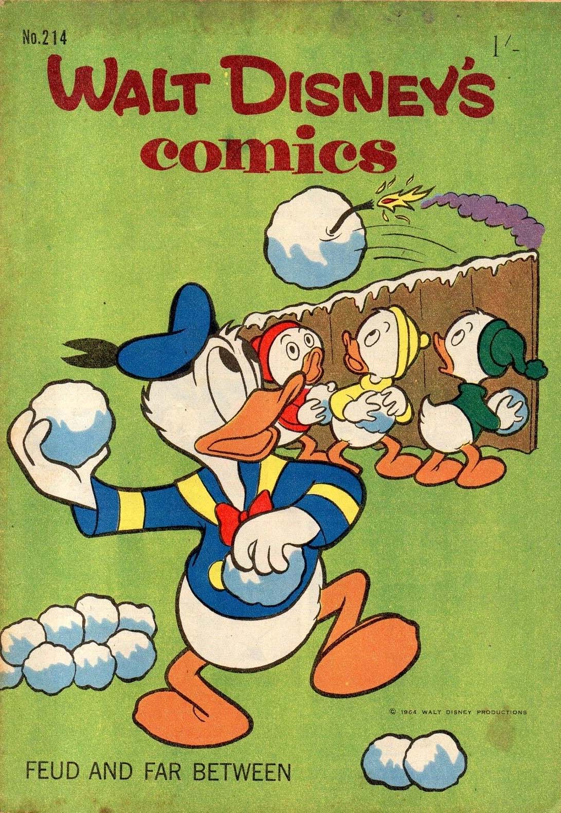 Walt Disney's Comics (WG Publications, 1946 series) #214 (1964)