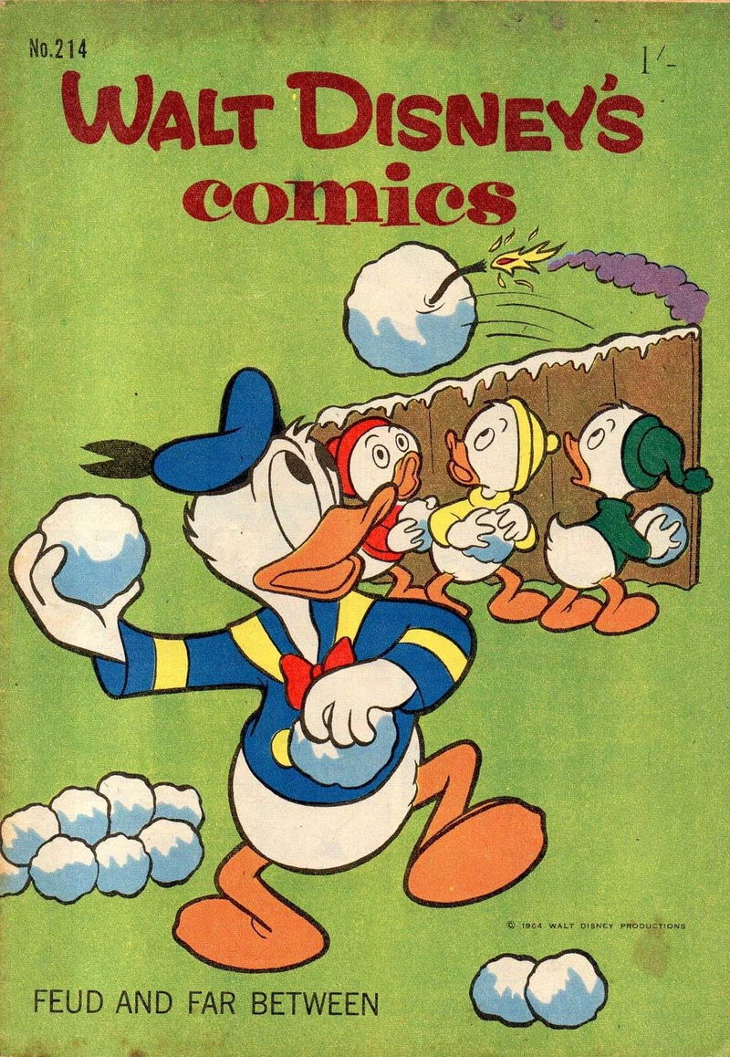 Walt Disney's Comics (WG Publications, 1946 series) #214 (1964)
