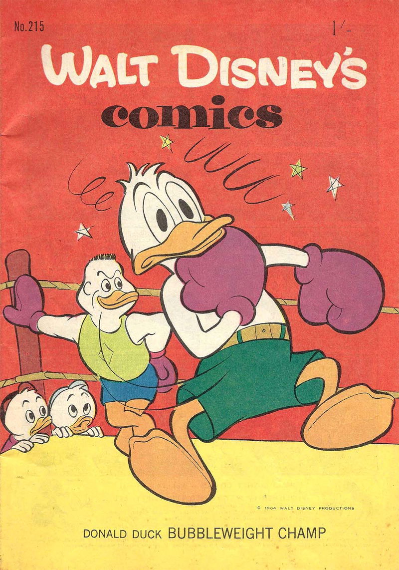 Walt Disney's Comics (WG Publications, 1946 series) #215 (July 1964)