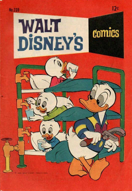 Walt Disney's Comics (WG Publications, 1946 series) v21#1 (239) (July 1966)