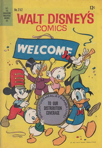 Walt Disney's Comics (WG Publications, 1946 series) v22#2 (252) [August 1967]