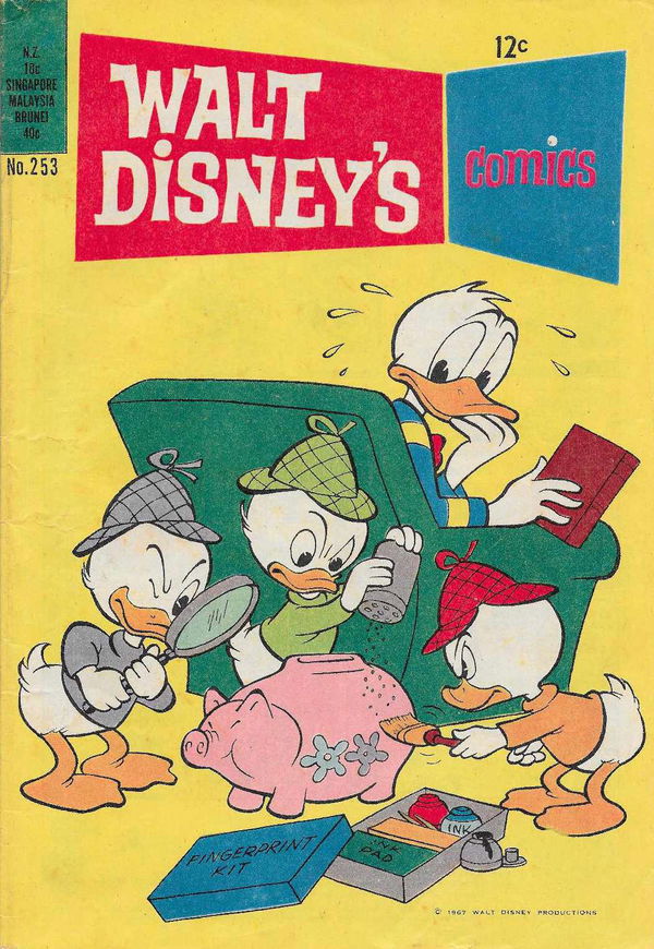 Walt Disney's Comics (WG Publications, 1946 series) v22#3 (253) (September 1967)