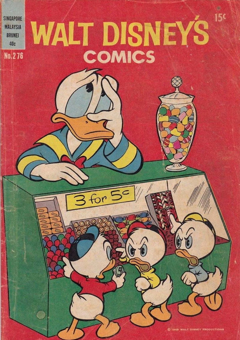 Walt Disney's Comics (WG Publications, 1946 series) #276 (1969)
