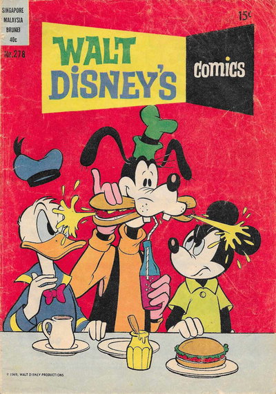 Walt Disney's Comics  #278 (October 1969)