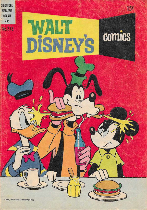 Walt Disney's Comics (WG Publications, 1946 series) #278 (October 1969)