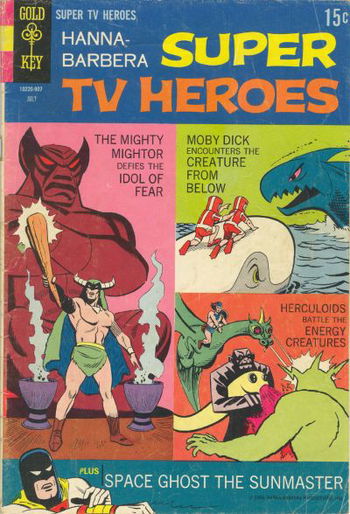 Hanna-Barbera Super TV Heroes (Western, 1968 series) #6 (July 1969)