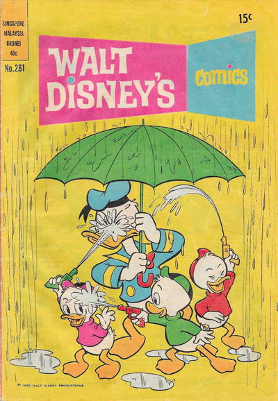 Walt Disney's Comics (WG Publications, 1946 series) #281 January 1970