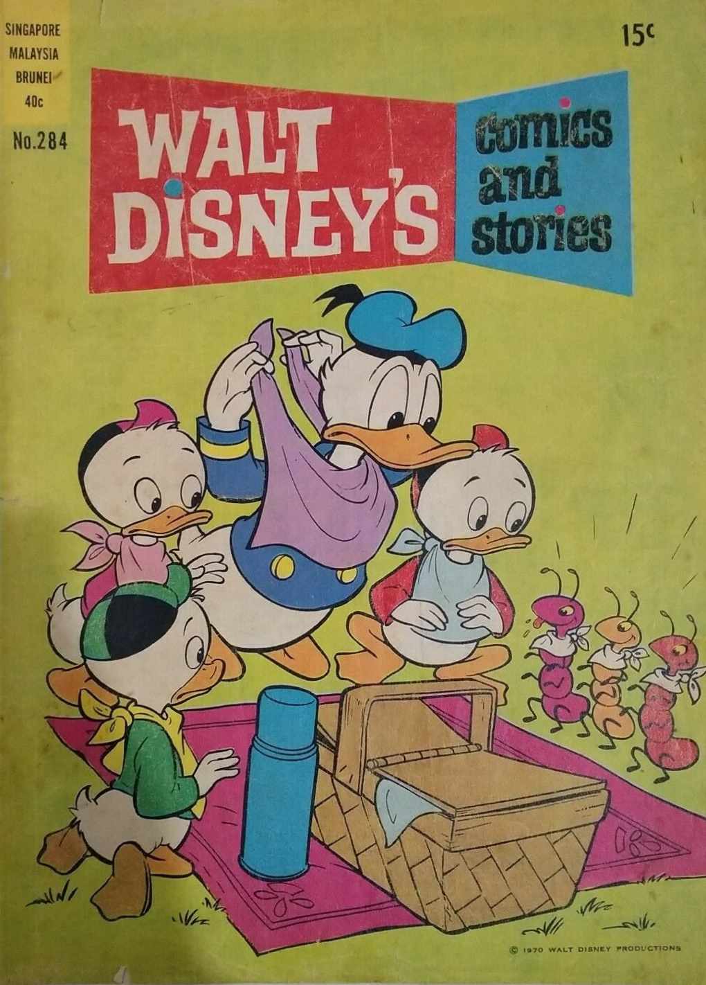 Walt Disney's Comics (WG Publications, 1946 series) #284 — Walt Disney's Comics and Stories (May 1970)