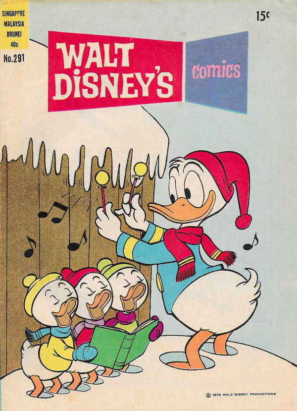 Walt Disney's Comics (WG Publications, 1946 series) #291 (November 1970)