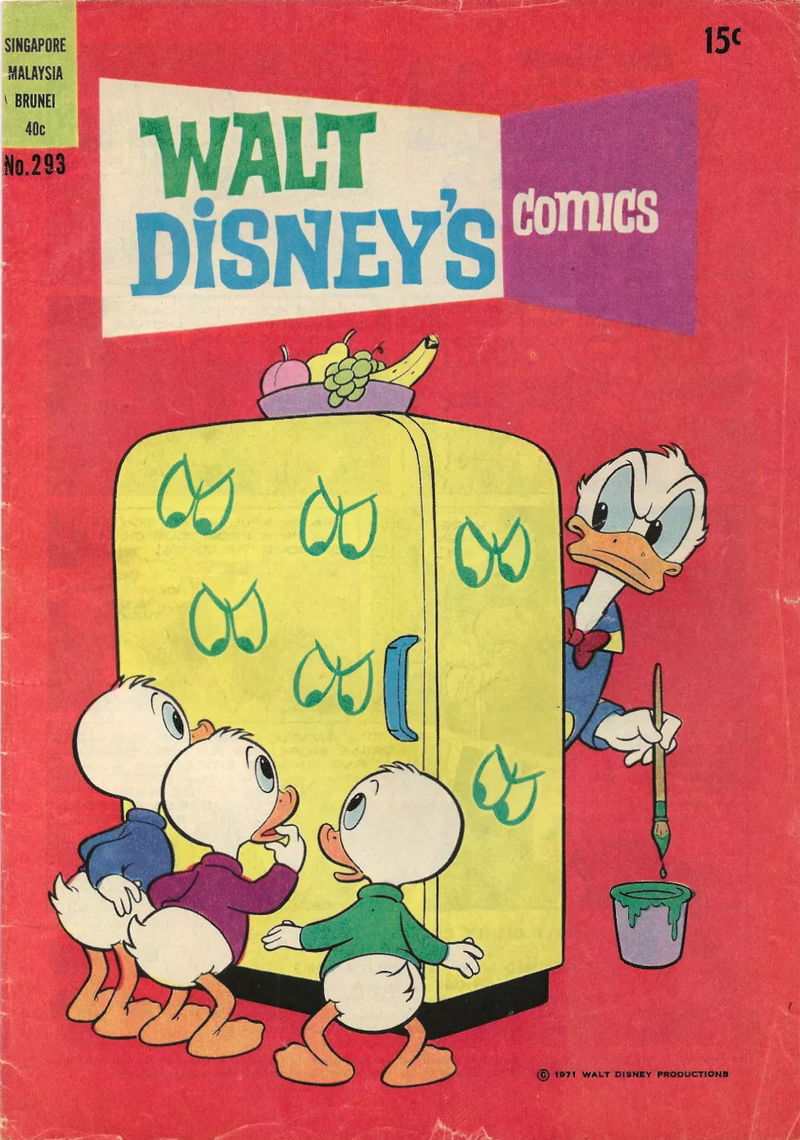 Walt Disney's Comics (WG Publications, 1946 series) #293 ([January 1971])