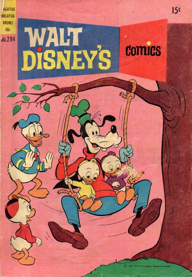 Walt Disney's Comics (WG Publications, 1946 series) #294 (1971)