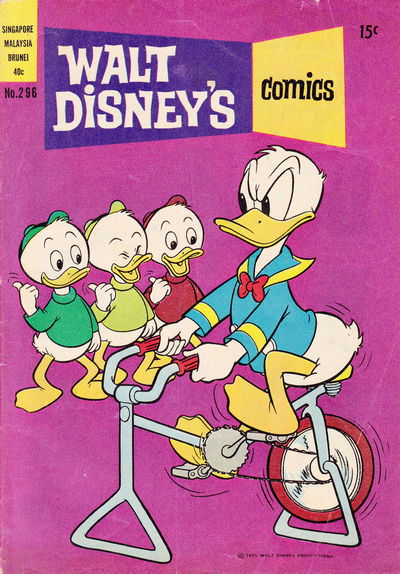 Walt Disney's Comics (WG Publications, 1946 series) #296 May 1971