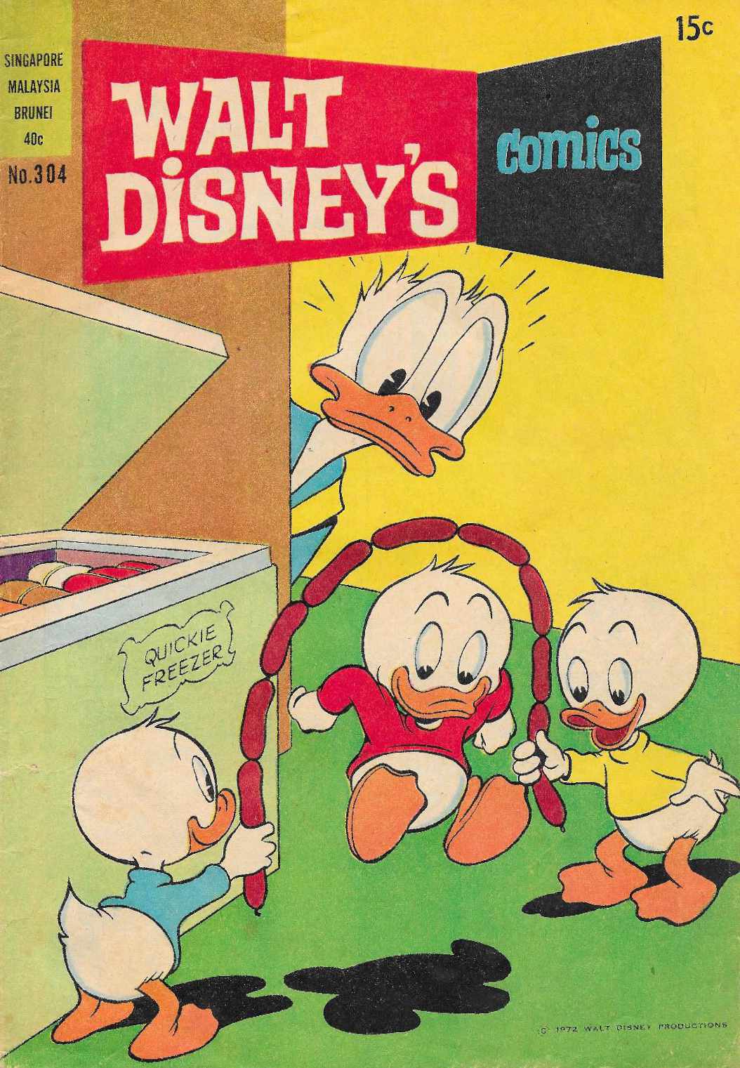 Walt Disney's Comics (WG Publications, 1946 series) v26#6 (304) ([January 1972])