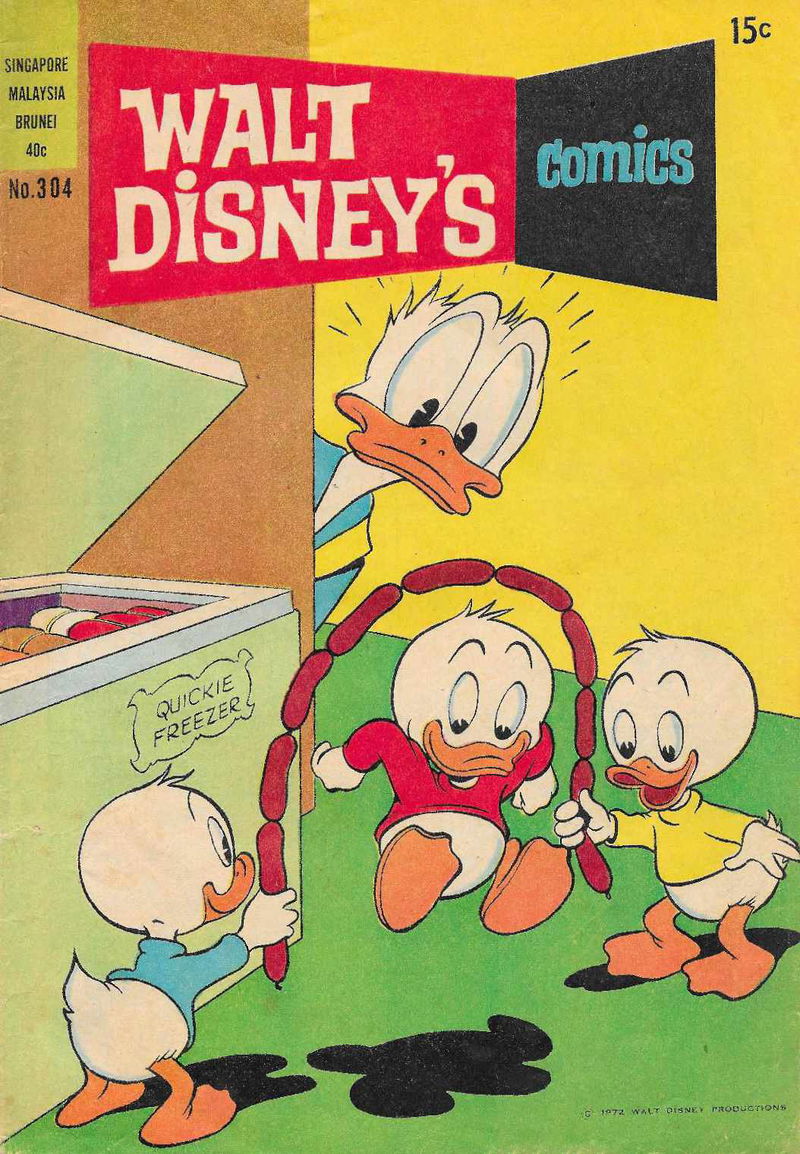 Walt Disney's Comics (WG Publications, 1946 series) v26#6 (304) ([January 1972])