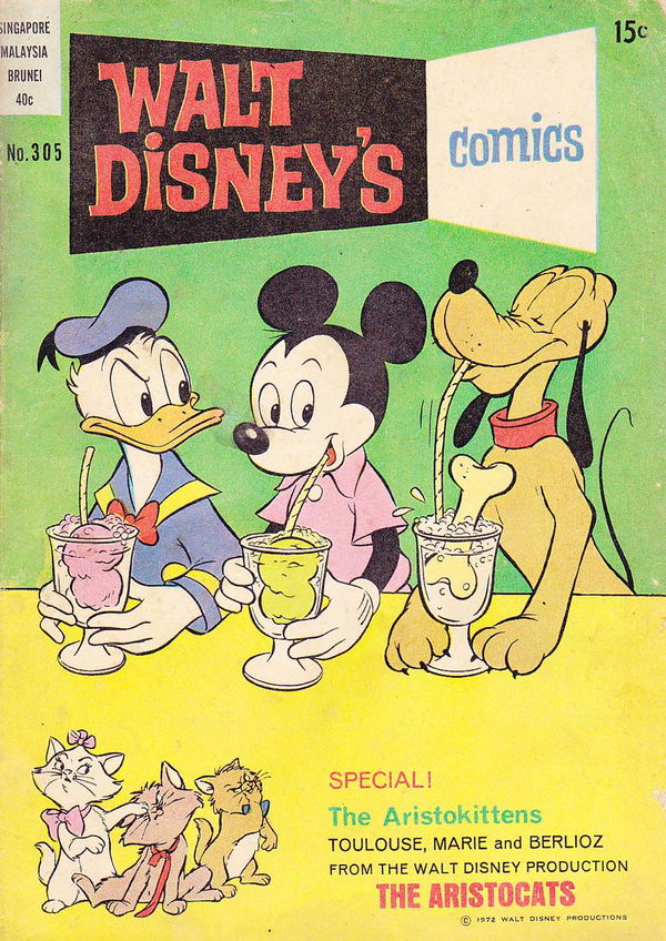 Walt Disney's Comics (WG Publications, 1946 series) v26#7 (305) (1972)