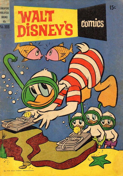 Walt Disney's Comics (WG Publications, 1946 series) v26#8 (306) 1972