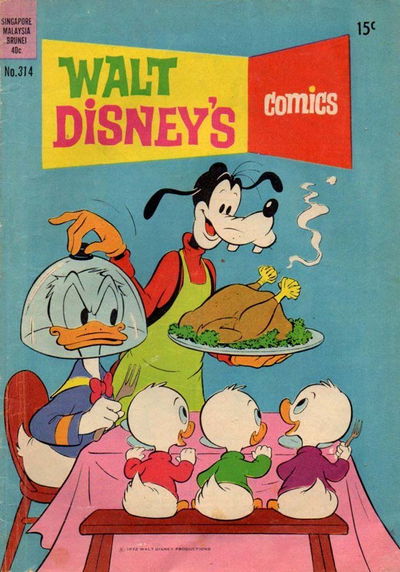 Walt Disney's Comics (WG Publications, 1946 series) v27#4 (314) 1972