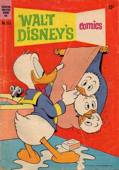 Walt Disney's Comics  v27#5 (315) (October 1972)
