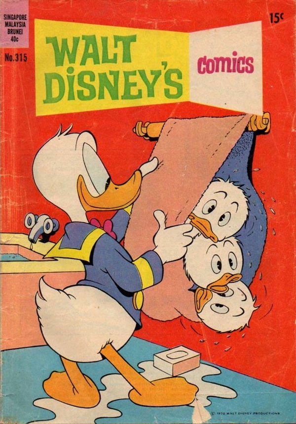 Walt Disney's Comics (WG Publications, 1946 series) v27#5 (315) (October 1972)