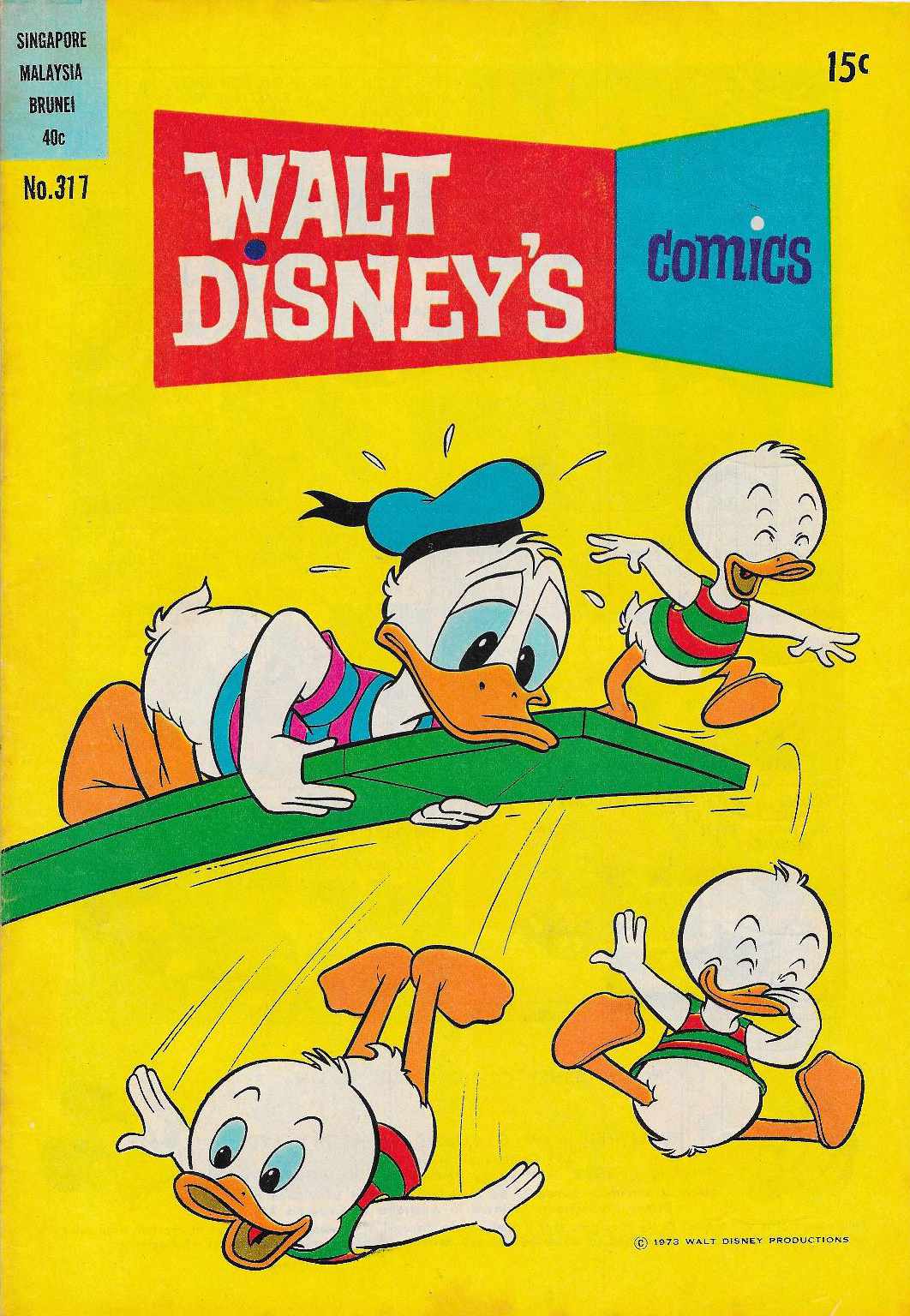 Walt Disney's Comics (WG Publications, 1946 series) v27#7 (317) (1973)