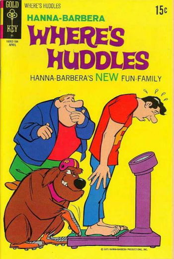 Where's Huddles (Dell, 1971 series) #2 April 1971