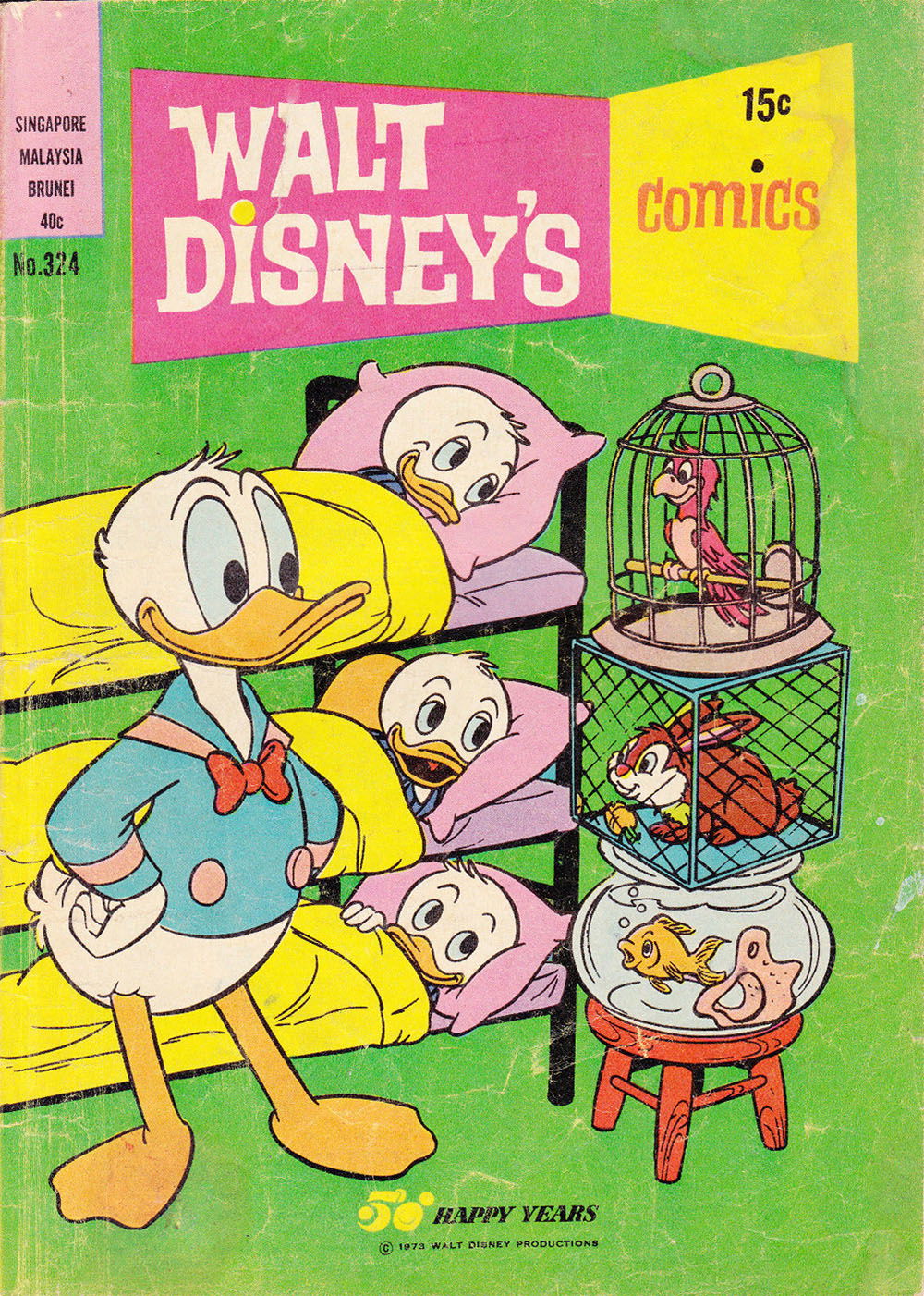 Walt Disney's Comics (WG Publications, 1946 series) v28#2 (324) (1973)