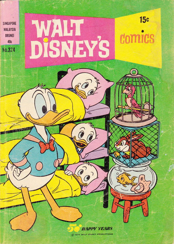 Walt Disney's Comics (WG Publications, 1946 series) v28#2 (324) (1973)