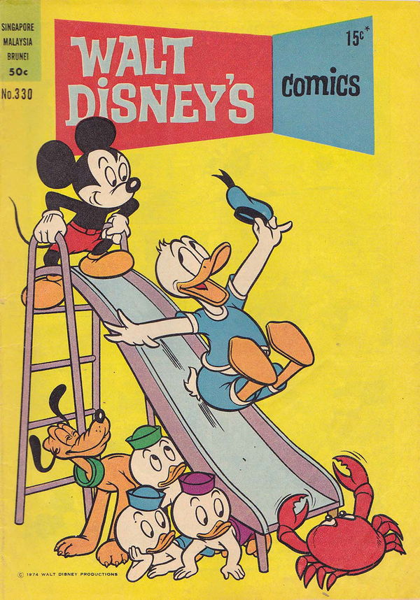 Walt Disney's Comics (WG Publications, 1946 series) v28#8 (330) March 1974