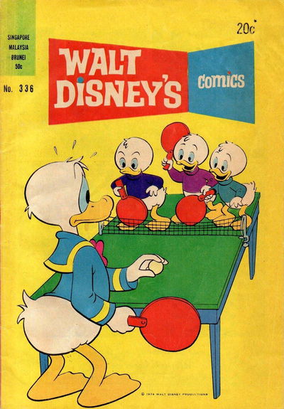 Walt Disney's Comics (Wogan, 1974 series) v29#2 (336) 1974