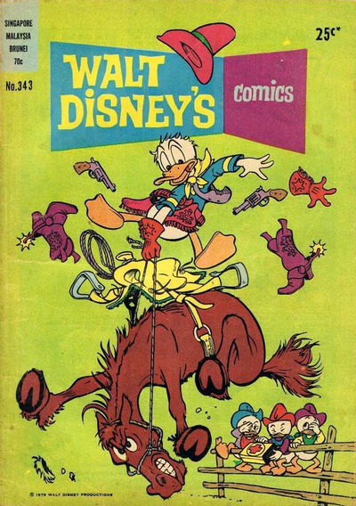 Walt Disney's Comics (Wogan, 1974 series) v29#9 (343) 1975