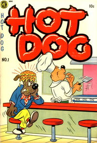 Hot Dog (Magazine Enterprises, 1954 series)  #1 [A-1 107] (June-July 1954)
