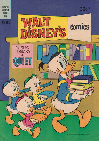 Walt Disney's Comics (Wogan, 1974 series) v31#7 (365) 1977