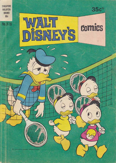 Walt Disney's Comics (Wogan, 1974 series) #376 January 1978